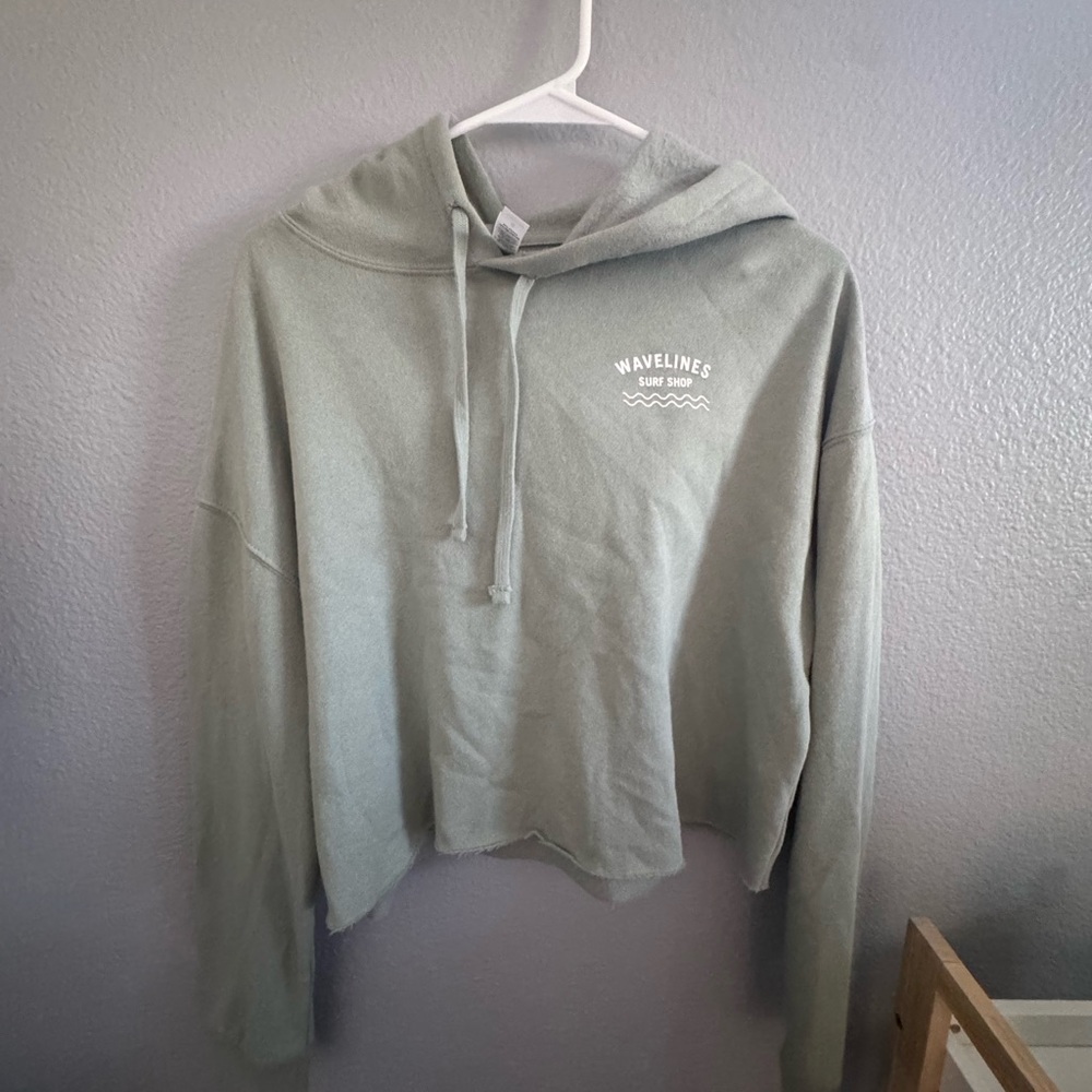 Women's Sage Green Surf Hoodie